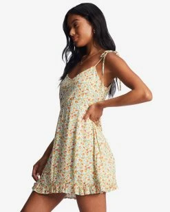 Alternative view of Billabong Heart Breaker Strappy Dress SALT CRYSTAL (scs)