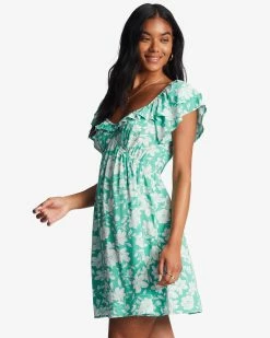 Billabong Enchant Me Mini Dress SWEET GRASS (gkz0) -billabong shop abjwd00530 billabongw gkz0 sd1