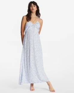 Billabong Slip Away Midi Slip Dress GOOD TIDES (phv0)