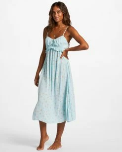 Billabong Rebel Heart Midi Slip Dress PURE AQUA (bfd0) -billabong shop abjwd00582 billabongw bfd0 sd1 1