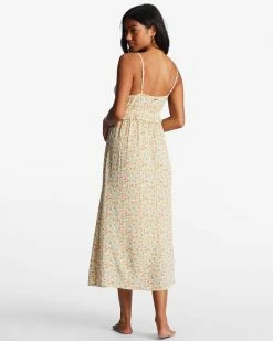 Billabong Rebel Heart Midi Slip Dress SALT CRYSTAL (scs) -billabong shop abjwd00582 billabongw scs bck1