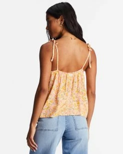 Billabong Love The Sun Cami Top PEACH PUNCH (nfs0) -billabong shop abjwt00201 billabongw nfs0 bck1