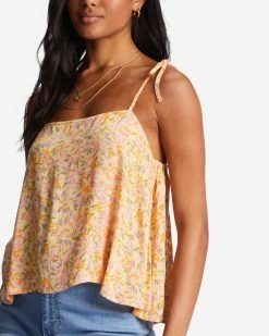 Billabong Love The Sun Cami Top PEACH PUNCH (nfs0) -billabong shop abjwt00201 billabongw nfs0 dtl1