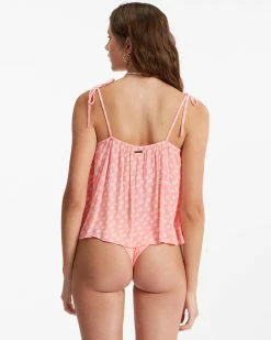 Billabong Love The Sun Cami Top SORBET (sor) -billabong shop abjwt00201 billabongw sor bck1