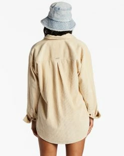 Billabong So Stoked Cord Long Sleeve Top ANTIQUE 1 (wbt0) 9 Billabong So Stoked Cord Long Sleeve Top ANTIQUE 1 (wbt0) -billabong shop abjwt00232 billabongw wbt0 bck1