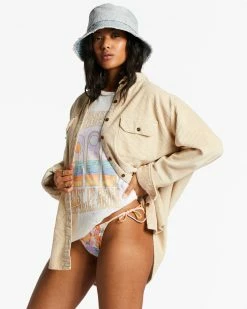 Billabong So Stoked Cord Long Sleeve Top ANTIQUE 1 (wbt0) 10 Billabong So Stoked Cord Long Sleeve Top ANTIQUE 1 (wbt0) -billabong shop abjwt00232 billabongw wbt0 sd1