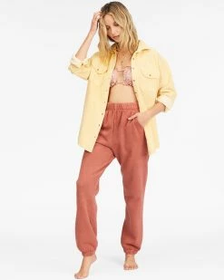 Billabong So Stoked Cord Long Sleeve Top BUTTERMILK (yej0) 8 Billabong So Stoked Cord Long Sleeve Top BUTTERMILK (yej0) -billabong shop abjwt00232 billabongw yej0 frt9