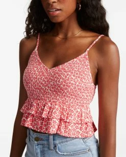 Billabong Stay Cool Crop Top FUEGO (fue) 10 Billabong Stay Cool Crop Top FUEGO (fue) -billabong shop abjwt00312 billabongw fue dtl1