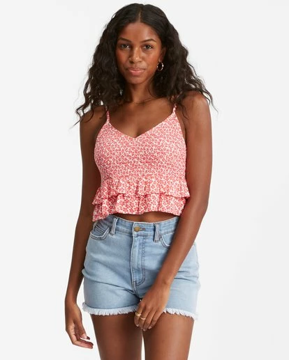 Billabong Stay Cool Crop Top FUEGO (fue) 6 Billabong Stay Cool Crop Top FUEGO (fue) - Image 6