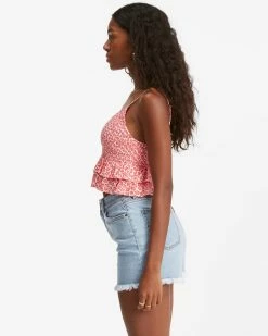 Billabong Stay Cool Crop Top FUEGO (fue) 9 Billabong Stay Cool Crop Top FUEGO (fue) -billabong shop abjwt00312 billabongw fue sd1