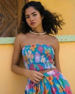 Billabong Keep It Simple Crop Top MULTI (mul)