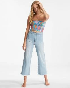 Billabong Keep It Simple Crop Top MULTI (mul) -billabong shop abjwt00314 billabongw mul frt9