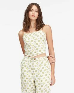 Billabong Double Take Handkerchief Crop Top SALT CRYSTAL (scs)