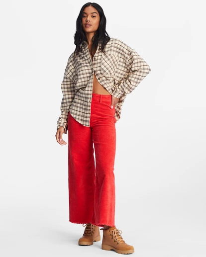 Billabong Easy Breezy Long Sleeve Button-Up Shirt ANTIQUE WHITE (anw) 6 Billabong Easy Breezy Long Sleeve Button-Up Shirt ANTIQUE WHITE (anw) - Image 6