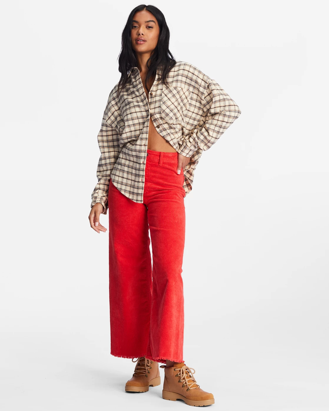 Billabong Easy Breezy Long Sleeve Button-Up Shirt ANTIQUE WHITE (anw) 2 Billabong Easy Breezy Long Sleeve Button-Up Shirt ANTIQUE WHITE (anw) - Image 2