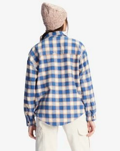 Billabong Easy Breezy Long Sleeve Button-Up Shirt INDIGO LOVE (bng0) 9 Billabong Easy Breezy Long Sleeve Button-Up Shirt INDIGO LOVE (bng0) -billabong shop abjwt00334 billabongw bng0 bck1