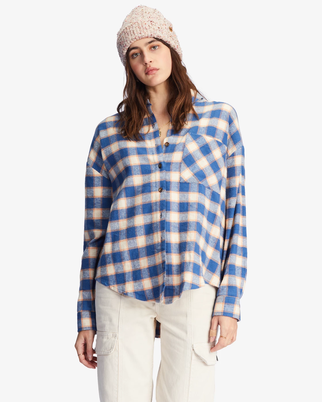 Billabong Easy Breezy Long Sleeve Button-Up Shirt INDIGO LOVE (bng0) 1 Billabong Easy Breezy Long Sleeve Button-Up Shirt INDIGO LOVE (bng0)