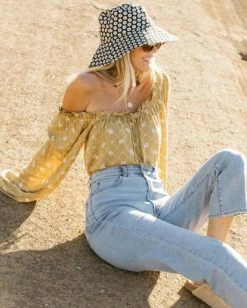 Billabong Fall In Love Long Sleeve Top MULTI 1 (mul1) -billabong shop abjwt00370 billabongl mul1 frt1 1