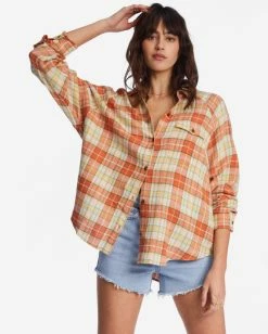 Billabong Best Time Long Sleeve Shirt MULTI (mul) 10 Billabong Best Time Long Sleeve Shirt MULTI (mul) -billabong shop abjwt00380 billabongw mul frt1 1