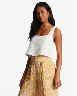 Billabong Open Skies Crop Top SALT CRYSTAL (scs)