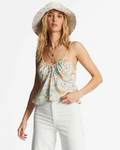 Billabong Just For You Cami Top PURE AQUA (bfd0)