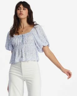 Billabong You Wish Cropped Shirt GOOD TIDES (phv0) -billabong shop abjwt00408 billabongw phv0 frt1 1