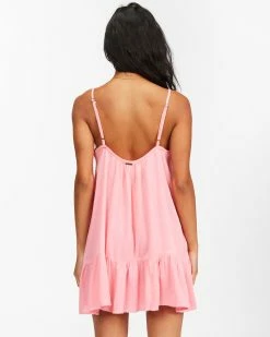 Billabong Beach Vibes Beach Cover-Up PINK SUNSET (mfz0) -billabong shop abjx600144 billabongw mfz0 bck1