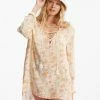 Billabong Blue Skies Gauze Beach Cover-Up WHITE/MULTI (wmu)