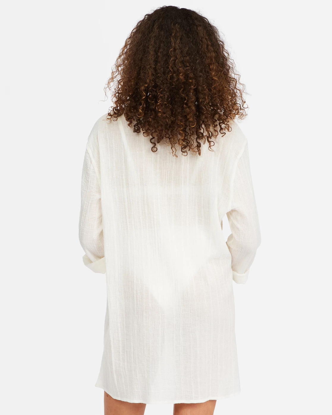 Billabong Blue Skies Mini Beach Cover-Up SALT CRYSTAL (scs) 3 Billabong Blue Skies Mini Beach Cover-Up SALT CRYSTAL (scs) - Image 3