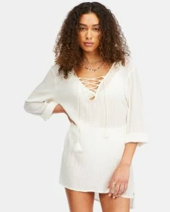 Billabong Blue Skies Mini Beach Cover-Up SALT CRYSTAL (scs) 9 Billabong Blue Skies Mini Beach Cover-Up SALT CRYSTAL (scs) -billabong shop abjx600169 billabongw scs frt1 1