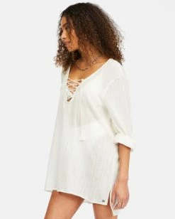 Billabong Blue Skies Mini Beach Cover-Up SALT CRYSTAL (scs) 10 Billabong Blue Skies Mini Beach Cover-Up SALT CRYSTAL (scs) -billabong shop abjx600169 billabongw scs sd1 1