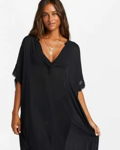 Billabong Found Love Midi Beach Cover-Up BLACK PEBBLE (bpb) 9 Billabong Found Love Midi Beach Cover-Up BLACK PEBBLE (bpb) -billabong shop abjx600188 billabongw bpb dtl1