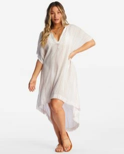 Billabong Found Love Midi Beach Cover-Up BRICK (brk) -billabong shop abjx600188 billabongw brk frt1 1