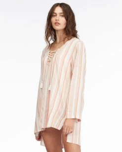 Billabong Blue Skies Mini Beach Cover-Up TERRACOTTA (tca) -billabong shop abjx600192 billabongw tca sd1 1