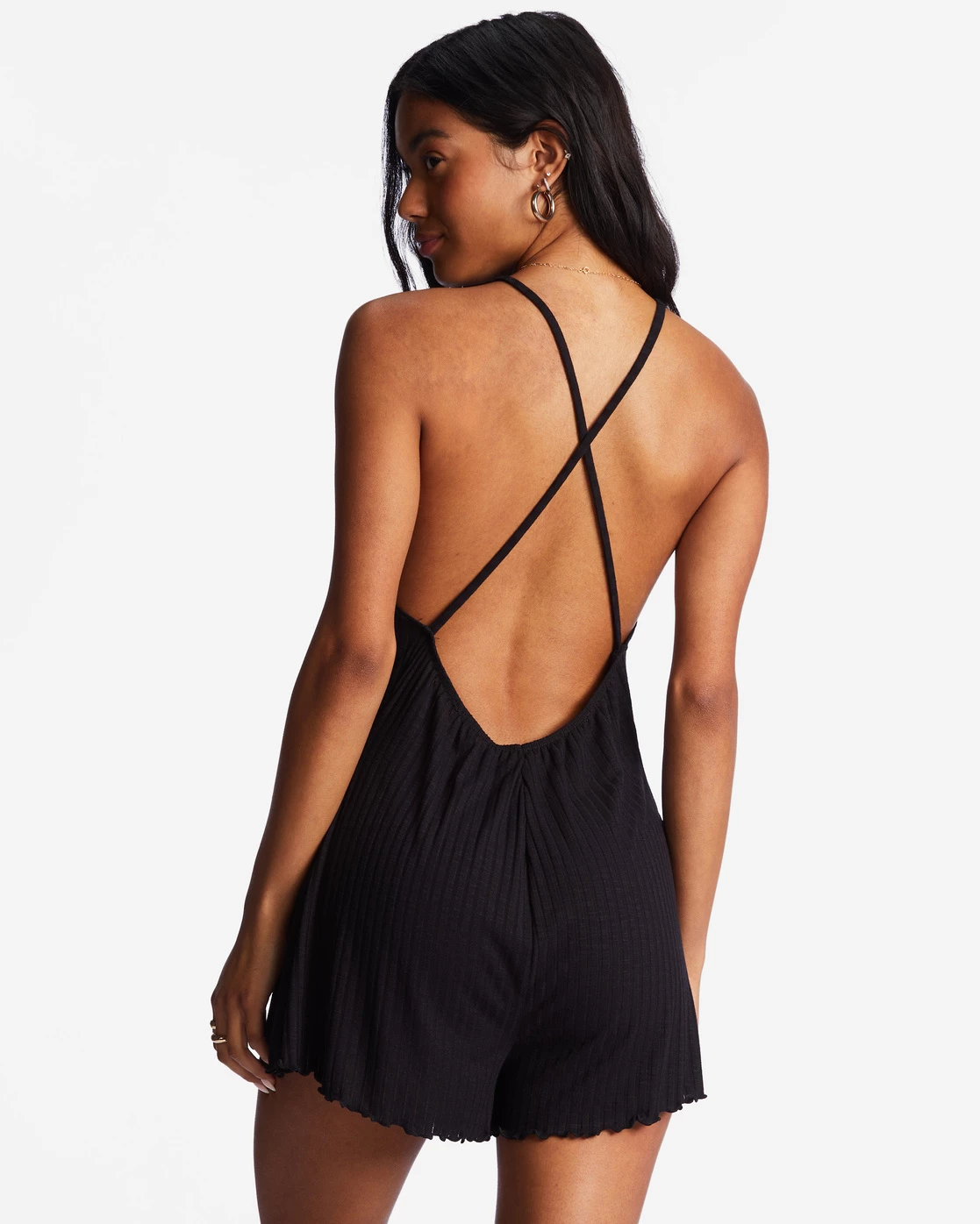 Billabong High Surf Romper BLACK PEBBLE (bpb) 3 Billabong High Surf Romper BLACK PEBBLE (bpb) - Image 3