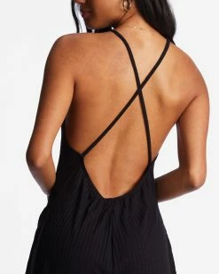Billabong High Surf Romper BLACK PEBBLE (bpb) 9 Billabong High Surf Romper BLACK PEBBLE (bpb) -billabong shop abjx600199 billabongw bpb dtl1