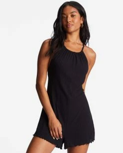 Billabong High Surf Romper BLACK PEBBLE (bpb) 11 Billabong High Surf Romper BLACK PEBBLE (bpb) -billabong shop abjx600199 billabongw bpb frt1 1