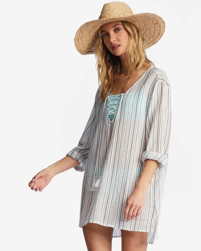 Billabong Blue Skies Swim Cover Up MULTI (mul) 6 Billabong Blue Skies Swim Cover Up MULTI (mul) - Image 6