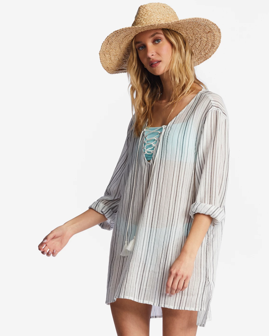 Billabong Blue Skies Swim Cover Up MULTI (mul) 2 Billabong Blue Skies Swim Cover Up MULTI (mul) - Image 2