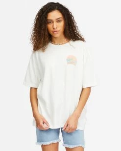Alternative view of Billabong Island Life Boyfriend T-Shirt SALT CRYSTAL (scs)