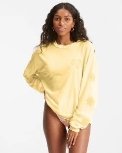 Billabong Suns Up Long Sleeve T-Shirt PINA COLADA (pca)