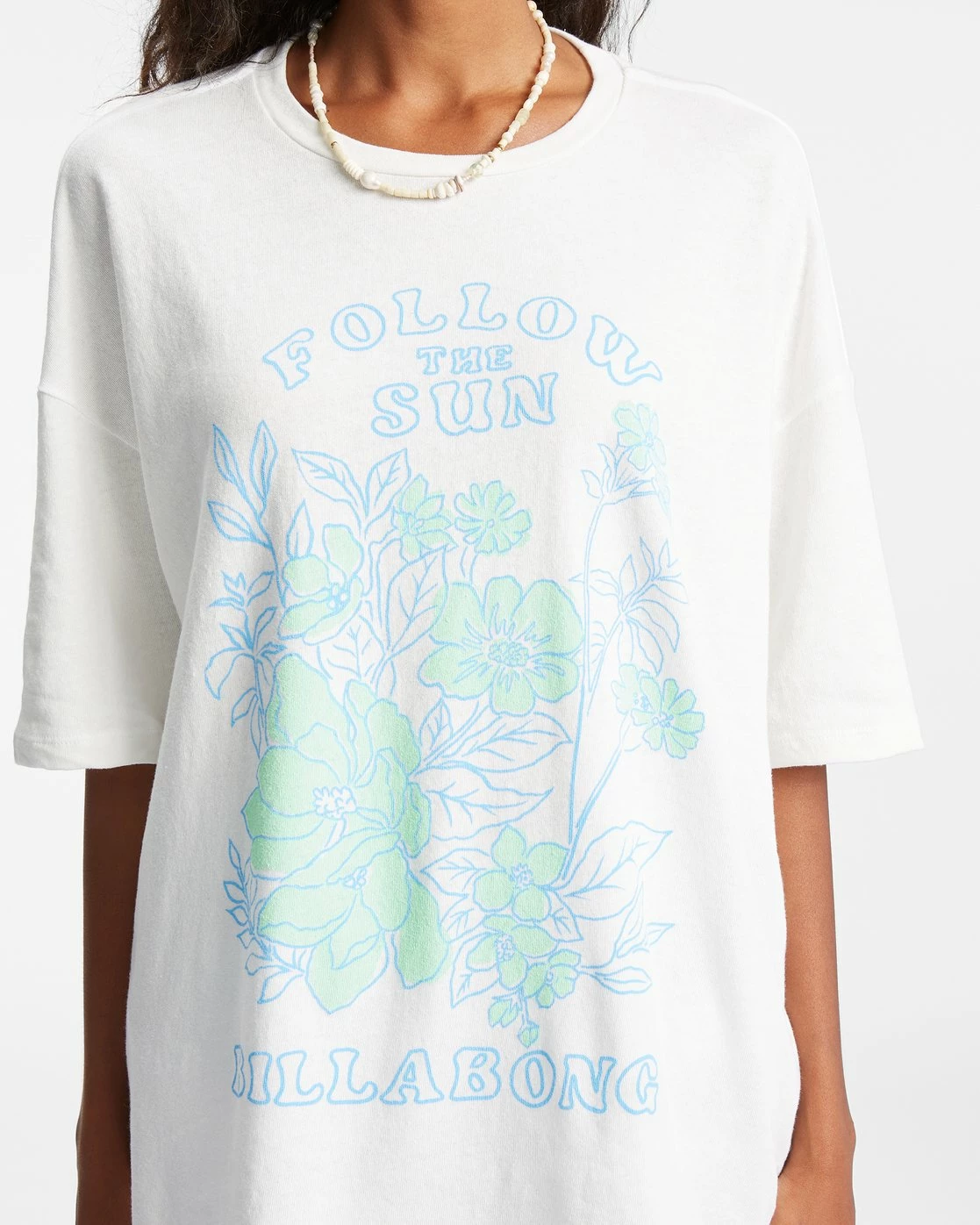 Billabong In The Garden Boyfriend T-Shirt SALT CRYSTAL (scs) 6 Billabong In The Garden Boyfriend T-Shirt SALT CRYSTAL (scs) - Image 6