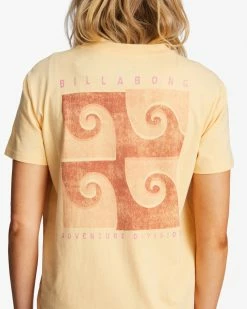 Billabong A/Div Tee Short Sleeve UPF 50 T-Shirt HONEY KISSED (nfh0) -billabong shop abjzt00620 billabongw nfh0 dtl2 1