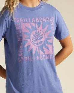 Billabong A/Div Tee Short Sleeve UPF 50 T-Shirt BLUE MOUNTAIN (pmk0) -billabong shop abjzt00620 billabongw pmk0 dtl2 2