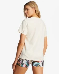 Billabong A/Div Tee Short Sleeve UPF 50 T-Shirt WHITE CAP (wcp) -billabong shop abjzt00620 billabongw wcp bck1 2