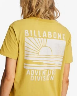Billabong A/Div Tee Short Sleeve UPF 50 T-Shirt DESERT SAGE (ykl0) -billabong shop abjzt00620 billabongw ykl0 dtl2