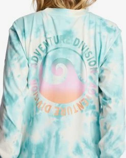 Billabong A/Div Long Sleeve T-Shirt LAGOON (gjy0) -billabong shop abjzt00621 billabongw gjy0 dtl2