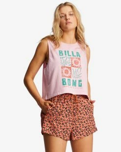 Billabong A/Div Tank Top PINK TRAILS (mgr0)