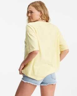 Billabong Waterfall Boyfriend T-Shirt PINA COLADA (pca) 8 Billabong Waterfall Boyfriend T-Shirt PINA COLADA (pca) -billabong shop abjzt00630 billabongw pca bck1
