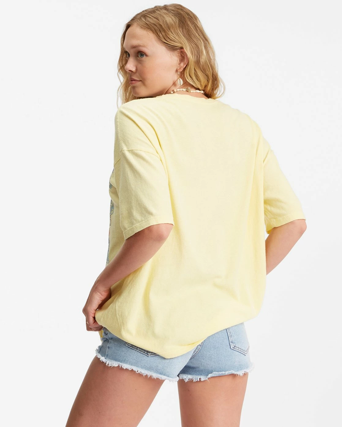 Billabong Waterfall Boyfriend T-Shirt PINA COLADA (pca) 3 Billabong Waterfall Boyfriend T-Shirt PINA COLADA (pca) - Image 3